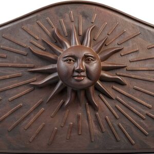 Cast Iron Fireplace Back Plate by Achla Designs Home Decor-0