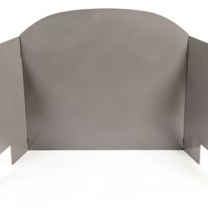 Stainless Steel Fireplace Heat Shield RH Peterson-0