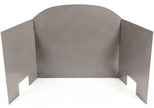 Stainless Steel Fireplace Heat Shield RH Peterson-0