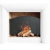 IGOHEALS Classic Iron Fireplace Back Plate-4