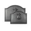 Minuteman International Cast Iron Fireplace Back Plate-2
