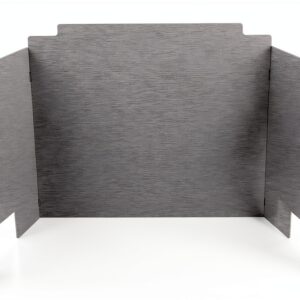 RH Peterson Co. Stainless Steel Fireplace Back Plate-0