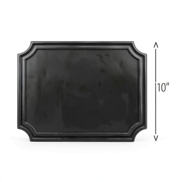 Cast Iron Fireplace Back Plate SIMOND STORE Black-1
