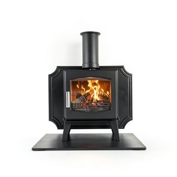 Fireplace Back Plate SIMOND STORE Cast Iron-7