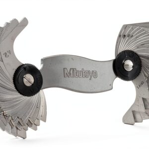 Mitutoyo Thread Gauge 188-151 Inch/Metric with Locking Clamp-0