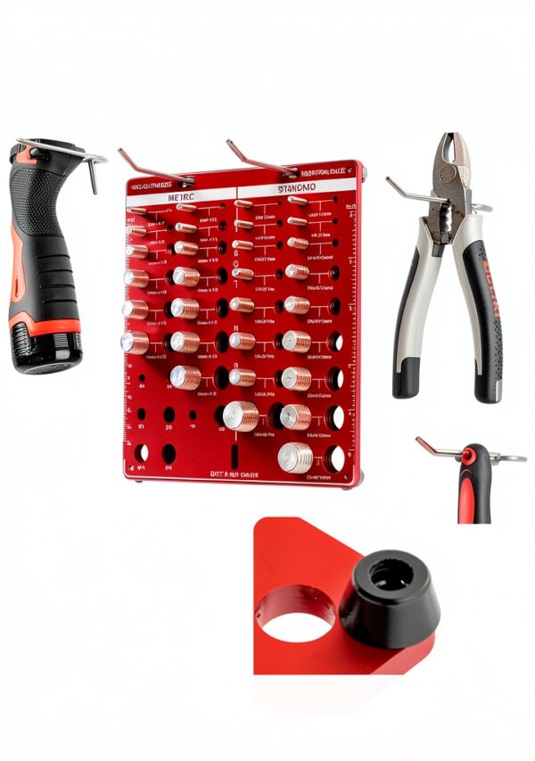 DIRONG Thread Checker DRTCR42 Red Aluminium 6061 Gauge-6