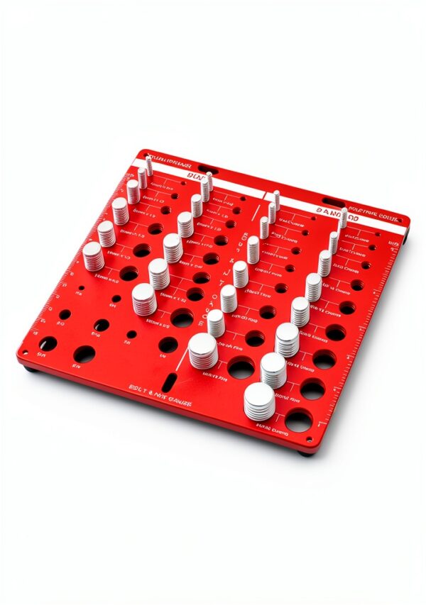 DIRONG Thread Checker DRTCR42 Red Aluminium 6061 Gauge-5