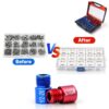 Thread Checker Kit 50PCS Ukiupop Gauge with Laser Engraving-3