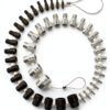 44Pcs Nut and Bolt Thread Checker,27 Standard & 23 Metric,44 Male/Female Thread Gauges,Bolt Size Finder,for Quickly Identify and Verify-0