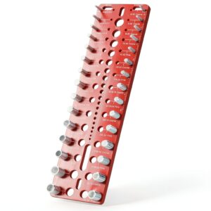Thread Checker 49 Set by Esdabem Aluminum Tool for Standard & Metric-0