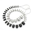 44Pcs Nut and Bolt Thread Checker,27 Standard & 23 Metric,44 Male/Female Thread Gauges,Bolt Size Finder,for Quickly Identify and Verify-6