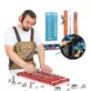 Nut and Bolt Thread Checker PUIOCO 62‑Size Standard & Metric Gauge-6