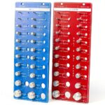Nut and Bolt Thread Checker by Clonivent - 44 Size Aluminum Gauge-0