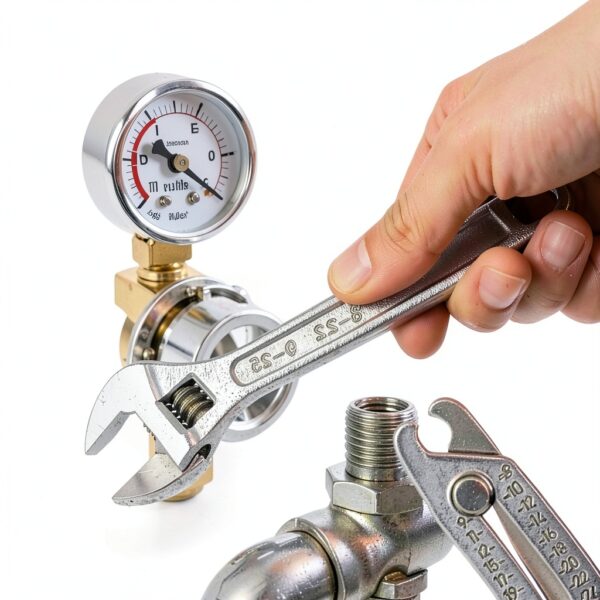 Portable Bolt Size Finder RDGXAED 2PCS Thread Gauge Keychain Stainless-5