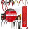 Thread Checker by Clatoon 42‑Nut & Bolt Gauge, 34 Sizes, Alloy-6