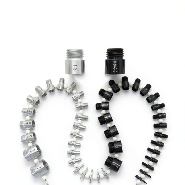 44Pcs Nut and Bolt Thread Checker,27 Standard & 23 Metric,44 Male/Female Thread Gauges,Bolt Size Finder,for Quickly Identify and Verify-1