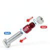 Thread Checker Kit 50PCS Ukiupop Gauge with Laser Engraving-4